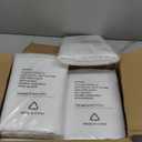 Suffocation Warning Clear Poly Bags Zip Lock w/Knob Reusable Reclosable, 5 Mil, Pack of 100 (11"x15.75" (28x40cm))