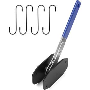 MIKKUPPA Brake Caliper Compression Tool - Universal Disc Brake Caliper Pad Spreader Piston Compressor with 4 Hooks for Single Twin Quad Piston