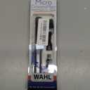 Wahl Micro Groomsman Battery Personal Trimmer for Hygienic Grooming with Rinseable, Interchangeable Heads for Eyebrows, Neckline, Nose, Ears, & Other Detailing - 05640-600