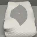 Osteo Cervical Pillow for Neck Pain Relief, Hollow Design Odorless Memory Foam Pillows with Cooling Case, Adjustable Orthopedic Bed Pillow for Sleeping, Support for Side Back Sleepers (Standard High(24.5*16.5*5.2/4.1 inches), Grey)