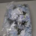 Tifuly Hydrangea Artificial Flowers -12 pcs Realistic Fake Hydrangeas Silk Flowers with Stems Faux Hydrangea Flowers Heads for Office Home Party Wedding Centerpiece DIY Floral Decor (Light Blue)