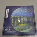 PieceRelax 3D Puzzle Plate 124 Pieces - Van Gogh - Starry Night Over the Rhone - Jigsaw Puzzle for Adults, Decorative Plate with Durable Plastic Pieces, Ideal Gift for Home or Office Dcor [PL1003]