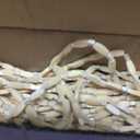 Handmade Bamboo Beaded Curtain for Doorway, Natural 52 Strands, 35.5"W x 75"L
