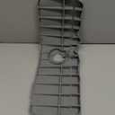 ZJWZLG Faucet Mat for Kitchen Sink, 17.7"X5.5" Silicone Sink Splash Guard with Soap Holder, Snap-On Design & 7slope Fast Drain, Folding Sink Faucet Mat for Universal Kitchen Bathroom SinkGrey (Gray)