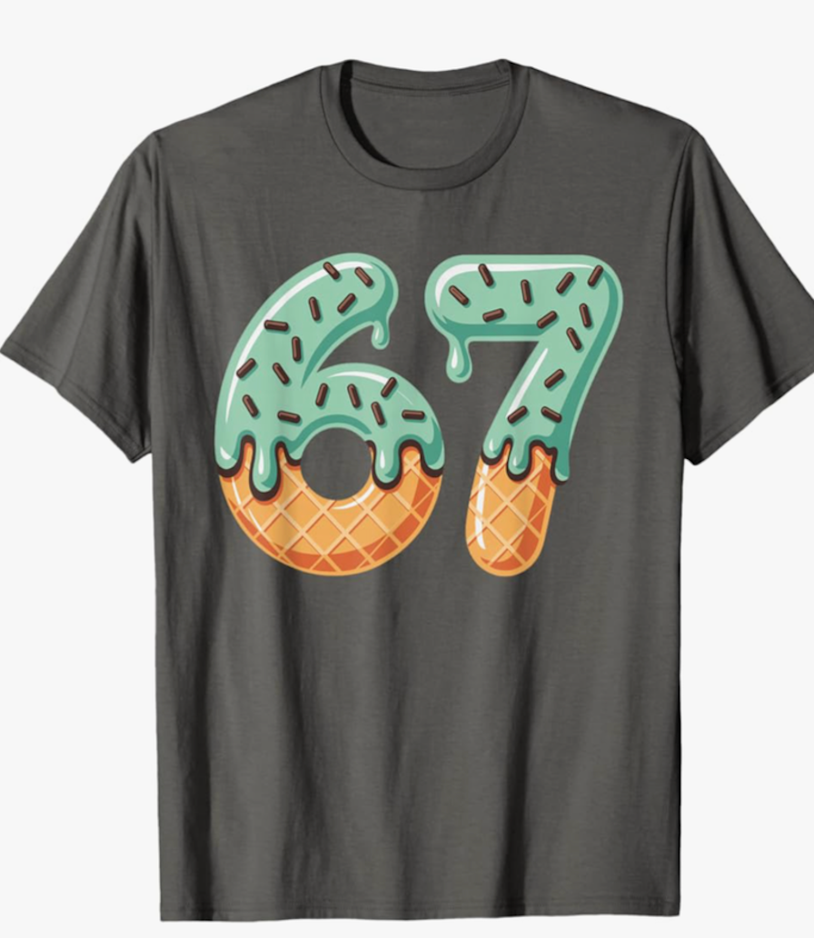 67 Funny Six Seven Gen Alpha Slang T-Shirt