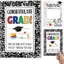gisgfim Graduation Gift Card Book 5x7 Inches, College Survival Gift Card Booklet Keepsake for High School Grads and College Students, Handwritten Present