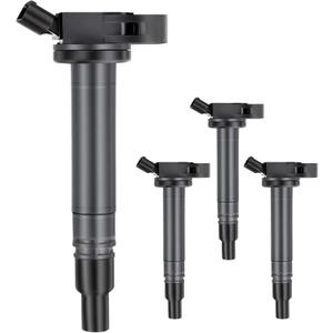 OCPTY Suitable 2010-2022 for Lexus GX460 4.6L/V8,2010-2022 for Toyota 4Runner 4.0L/V6,2011-2016 for Scion tC 2.5L/L4 Automotive Replacement Ignition Coils 4-Pins #UF507 (Set of 4)