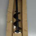 TCBWFY 2x32 Inch Auger Drill Bit for Planting - Long Handle Easy Planter Garden Auger - Bulb & Bedding Plant Augers - Post Hole Digger for 3/8Hex Drive