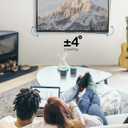 Pipishell Full Motion TV Wall Mount for 26-65 inch Flat or Curved TVs up to 77 lbs, TV Bracket Wall Mount with Articulating Arms, Extension, Tilt, Swivel, Leveling, Max VESA 400x400mm, PIMF7