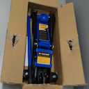 KOERZORE 2.5 Ton Car Jack Low Profile Hydraulic Floor Jack, 5500 lbs Capacity, 3.4"-15.2" Lifting Range, Alloy Steel, Black, for Sedans and SUVs