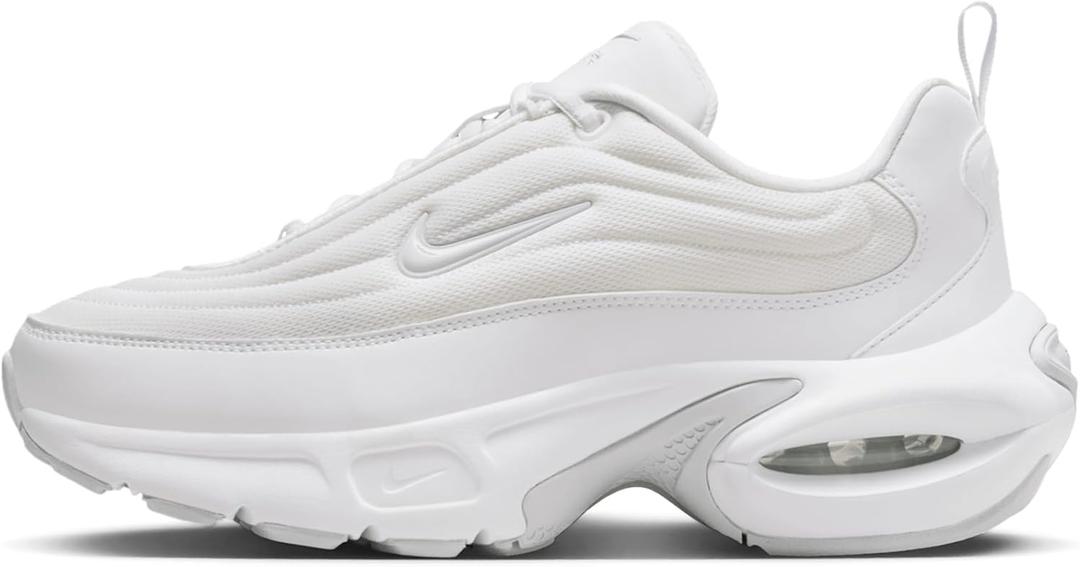 Nike Women's Air Max Portal Shoes (6Y, White/Pure Platinum)