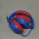 Kids Headphones for School, 85/94 dB Volume Limit, Wired Over Ear Headphones for Kids Boys Girls with Microphone, Foldable Stereo Sound 3.5mm Wired Cord for Kindle Tablet Airplane Travel, Blue