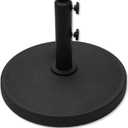 C-Hopetree 44 lb Patio Umbrella Base, Heavy Duty Stand for Outdoor Patio Market Table Umbrella, Black