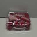 Flocked Ornaments for Christmas Tree Decorations - 35pcs Deep Brown Velvet Ball Ornament for Winter Holiday Decor - Plastic Shatterproof Xmas Ornaments Bulk