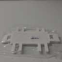 3 Packs Plastic Test Tube Rack, 21 Holes Lab Test Tube Rack Holder for 30mm Test Tubes, White, Detachable (21 Holes)