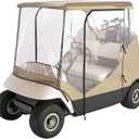 Classic Accessories Fairway 2-Person Travel 4-Sided Golf Cart Enclosure