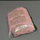 2 Pack Unisex Adult Bibs for Women, Men, Elderly, Seniors, Waterproof Bibs for Eating, Washable Clothing Protectors (Pink)