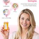 2 x Pill Reminder for Easy Tracking Without Refills, Reusable Pill Tracker for Vairous Bottles, Arthritis-Friendly & Anti-Slide Medication Tracker, Compact Medicine Reminder for Pet Meds, White, 2-Pack