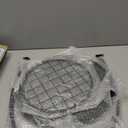 Cinnvoice Outdoor Side Table Round Small Mosaic Patio Accent Indoor End Plant Coffee Tea Table for Yard Patio Porch Garden Living Room, Bedroom(Turtle Style,12 Inch)