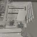 Kitstorack Under Sink Organizer, 2 Tier Under the Sink Storage, Slide out Pull out Cabinet Organizer Shelf, Metal Sliding Drawer for Kitchen Bathroom Pantry Closet Organization Rack, White, 2 Pack