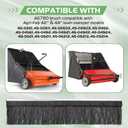 46780 Lawn Sweeper Replacement Brush for Agri-Fab Models 45-0521,45-0261,45-02602,45-0456,45-0492,45-0521,21" Brush for 42" Tow Behind Lawn & Leaf Sweeper (4 Pack)