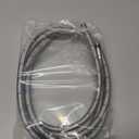 Homevacious 40-Inch Long Bathroom Kitchen Faucet Connector Braided Supply Hose 3/8-Inch Female Compression Stainless Steel Sink Faucet Connection Thread x M10 Male Connector x 2 Pcs (1 Pair)