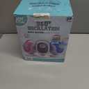 Joyfuture Automatic Bubble Machine, Black Bubbles Blower for Kids, Toddlers - 360 Rotation, 75 Adjustment, with LED Light - Gifts for Boys, Girls, Outdoor, Birthday, Party