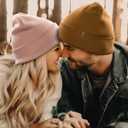 FURTALK Beanie for Men Women Cuffed Thick Knitted Unisex Winter Hat Beanies Skull Cap (Brown)