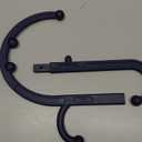 LiBa Back and Neck Massager - Trigger Point Massage Tools for Pain Relief and Manual Massage Hook Therapy Handheld Back Neck Shoulder Massager Navy - Gift for Women & Men