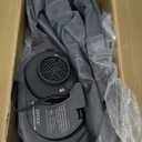 Twin Air Mattress with Headboard, Built-in Pump, 600 lbs Heavy-Duty Support, 48-Hour Leak-Tested PVC, 19" Raised Comfort Design, 2.5 Min Fast Inflation, Inflatable Mattress for Home, Guests & Camping (Grey)