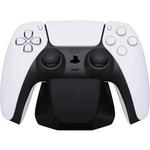 PlayVital Universal Controller Stand for Nintendo Switch 2 Pro & Switch Pro, Gamepad Stand for ps5 & ps4 Controller, Display Stand Holder forXbox Series X/S Controller  Solid Black