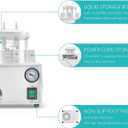 1000ml Portable Veterinary Suction Machine for Home Use 110V