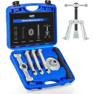 Orion Motor Tech Universal Hub Puller Tool, Master Brake Drum Puller with Adjustable Legs 7.6 in Maximum Bolt Circle, Heavy Duty Steel Wheel Hub Removal Tool for Most Car Truck Models