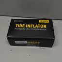 150 PSI Tire Inflator Portable Air Compressor, 12V DC Auto Shutoff Air Pump with Digital Pressure Gauge and Emergency LED Light for Car Tires, Bicycle & Balloons, Black