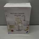 Chef Power Premium Quality Rotary Cheese Grater with Handle - Kitchen Accessories Cucumber Slicer Vegetable Salad Grater, Vegetable Grater - Cheese Grater (Beige)