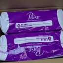 Poise Incontinence & Postpartum Pads for Bladder Leaks, 5 Drop Maximum Absorbency, Long Length, 84 Count