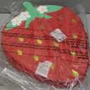 Sparkle and Bash Strawberry Pinata - 16.5 x 13 x 3 in, Pack of 1 for Fruit-Themed Party Decoration & Strawberry Decor - Easy-Fill Design & Party Toy - Floral Accents & Berry Pinata