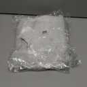 4 x takemay Wedding Veil for Brides, Short White 2 Tier Tulle with Bow Hair Clip for Wedding Travel Party (White)