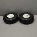 11x4.00-4" Tiller Tire and Wheel (3/4" Axle Size), 3-1/8" Centered Hub, Compatible with Craftsman & Troy-Bilt Tiller Garden Trailer, Tractor, Tillers, and Snowblower Tire