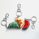 60PCS Keychain Making Kit, Including 30PCS Keychains Clips Hooks and 30PCS Key Chain Rings, Lobster Claw Clasps with Keychains Rings Accessories for Jewelry Making