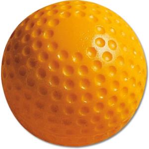 MacGregor 9" Yellow Dimpled Baseball (DZN)