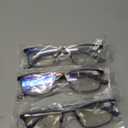 READITEASY 3 Pack Reading Glasses 2.5 Men Blue Light Blocking, Readers Men with Spring Hinge Reduce Eyestrain/UV/Dryness, Mens Reading Glasses 2.5+