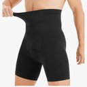 TAILONG Mens Shapewear Tummy Control Underwear Compression Shorts Slimming Body Shaper Leg Boxer Briefs