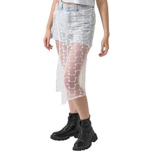 Lace Sarong Wraps for Women Beach Swim Sarong Coverups White Womens Bathing Suit Wrap Skirt Cover up (White, Small)