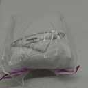 Yakamok 2 Thick Layers Pure White 100% Completely Blackout Curtains Thermal Insulated Room Darkening Drapes for Bedroom(52Wx84L, Pure White, One Pair)