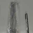 25PCS Zinc Metal Plant Tags Plant Labels with 50Pcs Labels, Rainproof PET Film & Permanent Pen, 10" Weatherproof Banner Garden Markers, Marking Protection Seedling Signs Nursery Tags