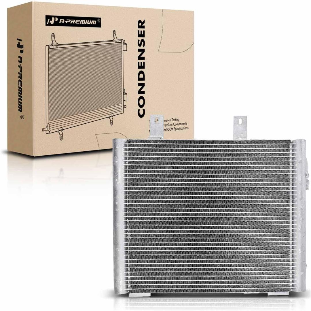 A-Premium A/C Condenser Replace# 64531375205 - Compatible with BMW 3-Series 318i 1991-1992/1984-1985, 325i 1987-1993, 325i 1987-1993, 325iX 1988-1991, 325is 1987-1991, M3 1988-1991