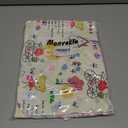 4pcs Pack Monvecle Baby Infant Cotton Waterproof Changing Pads Washable Resuable Diapers Liners Mats Small 18"x12"