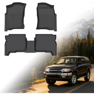 Floor Mats for Toyota 4Runner 1996-2002, 3rd gen 4runner Floor Mats | Custom Fit TPE All Weather Protection Floor Liners, Non-Slip Waterproof Floor Mat Car Accessories