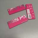 3 x Semi Cured Gel Nail Strips, 20 PCS Gel Nail Stickers Work with UV Light, Gel Nail Wraps, Salon Quality & Easy to Use - Pure Powder